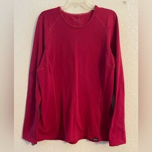 Patagonia Capilene Thermal Crew Top - W Dark Craft Pink X-dye, M